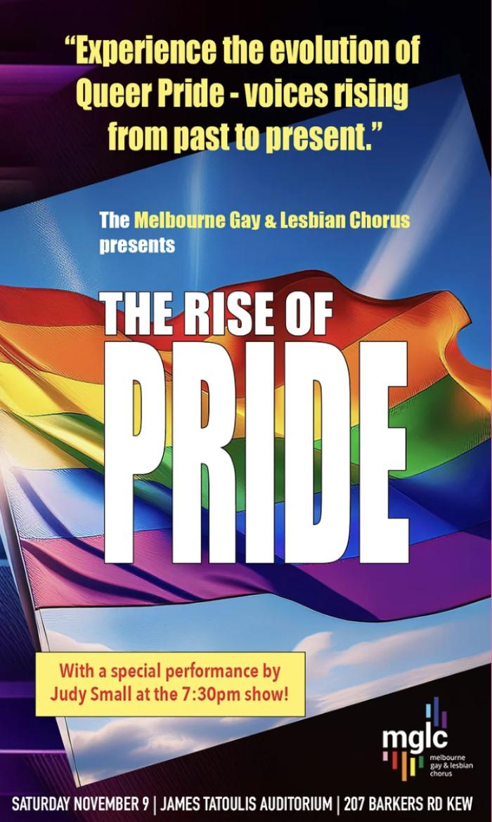 Melbourne Gay and Lesbian Chorus: The Rise of Pride