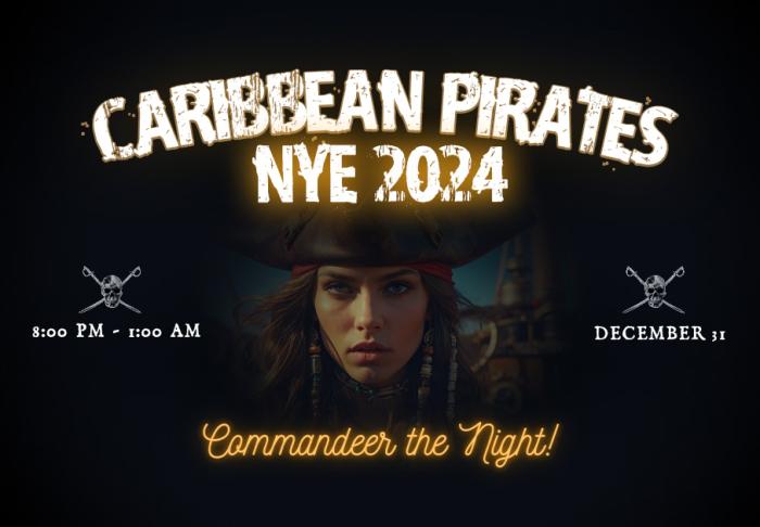 Caribbean Pirates NYE 2024